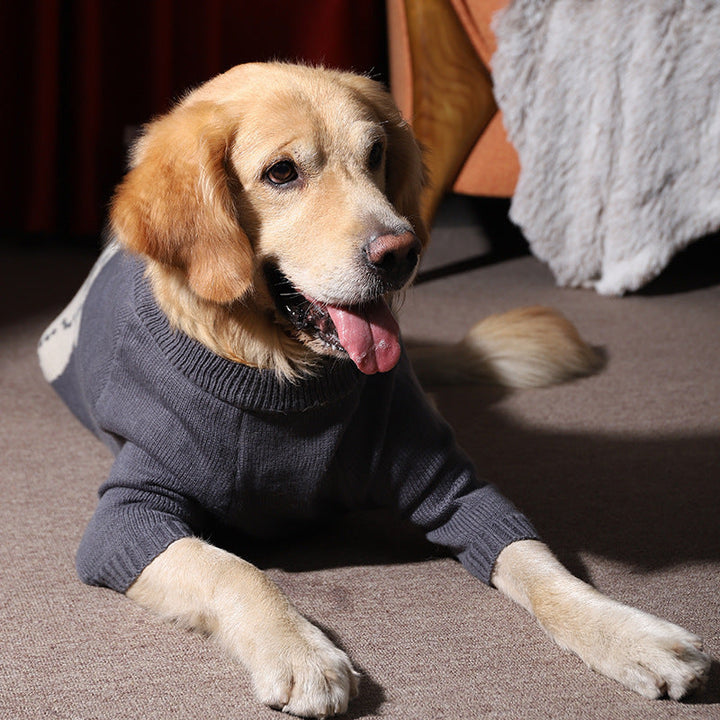Keep Your Furry Friend Cozy This Winter with Our Pet Winter Warm Large Thick Sweater