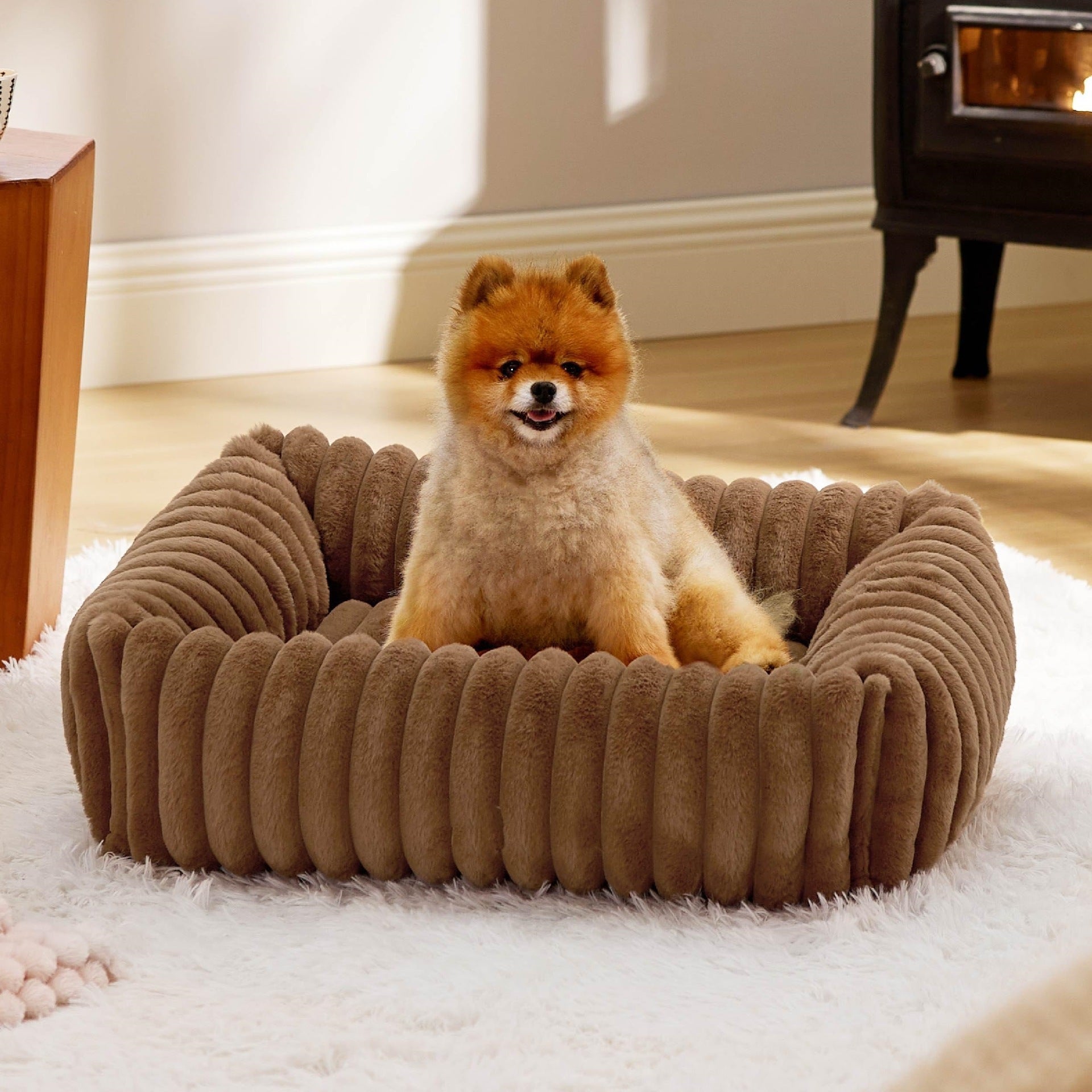 Warm Plush Pet Bed