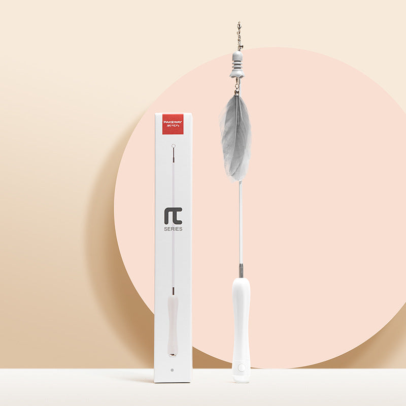 Feather Funny Cat Stick Toy