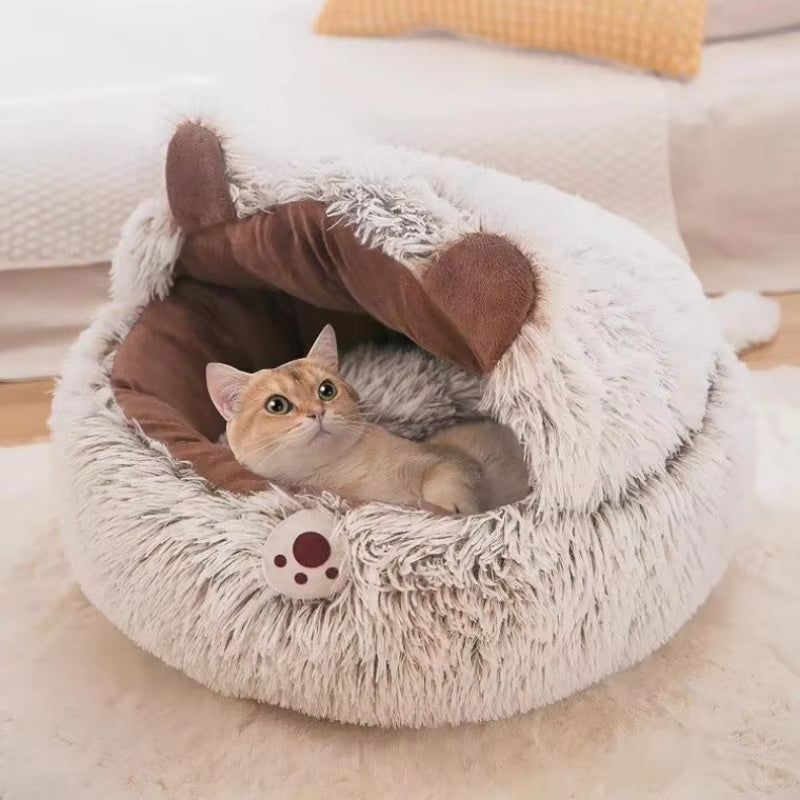 Winter Long Plush Pet Bed