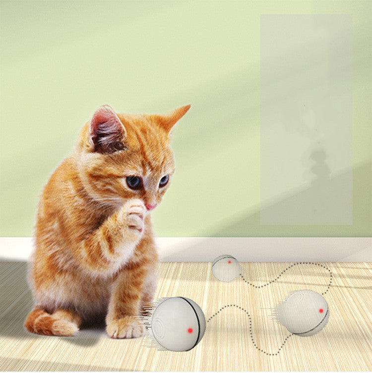 Electric Smart Flashing Cat Ball Toy