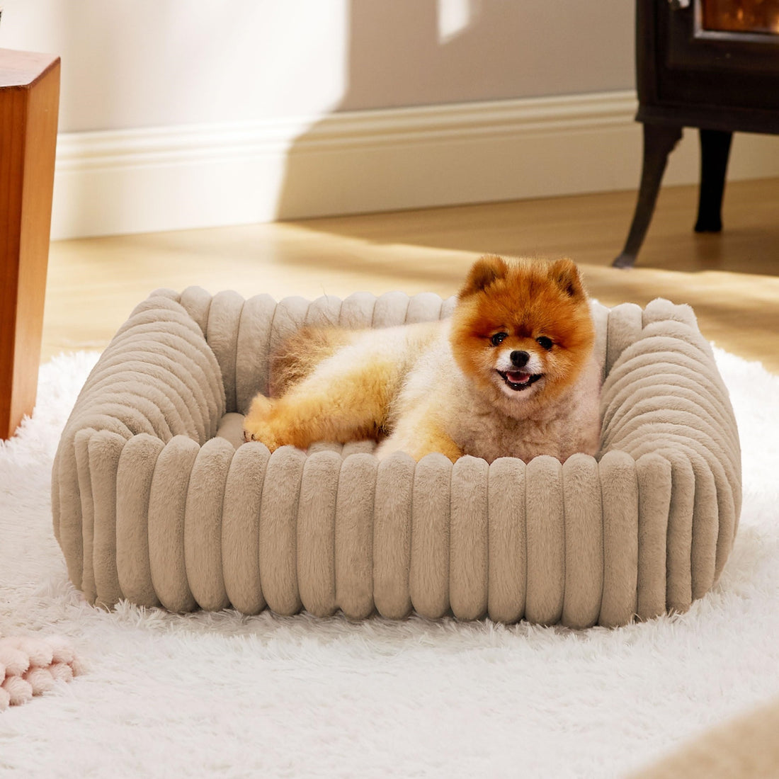 Warm Plush Pet Bed