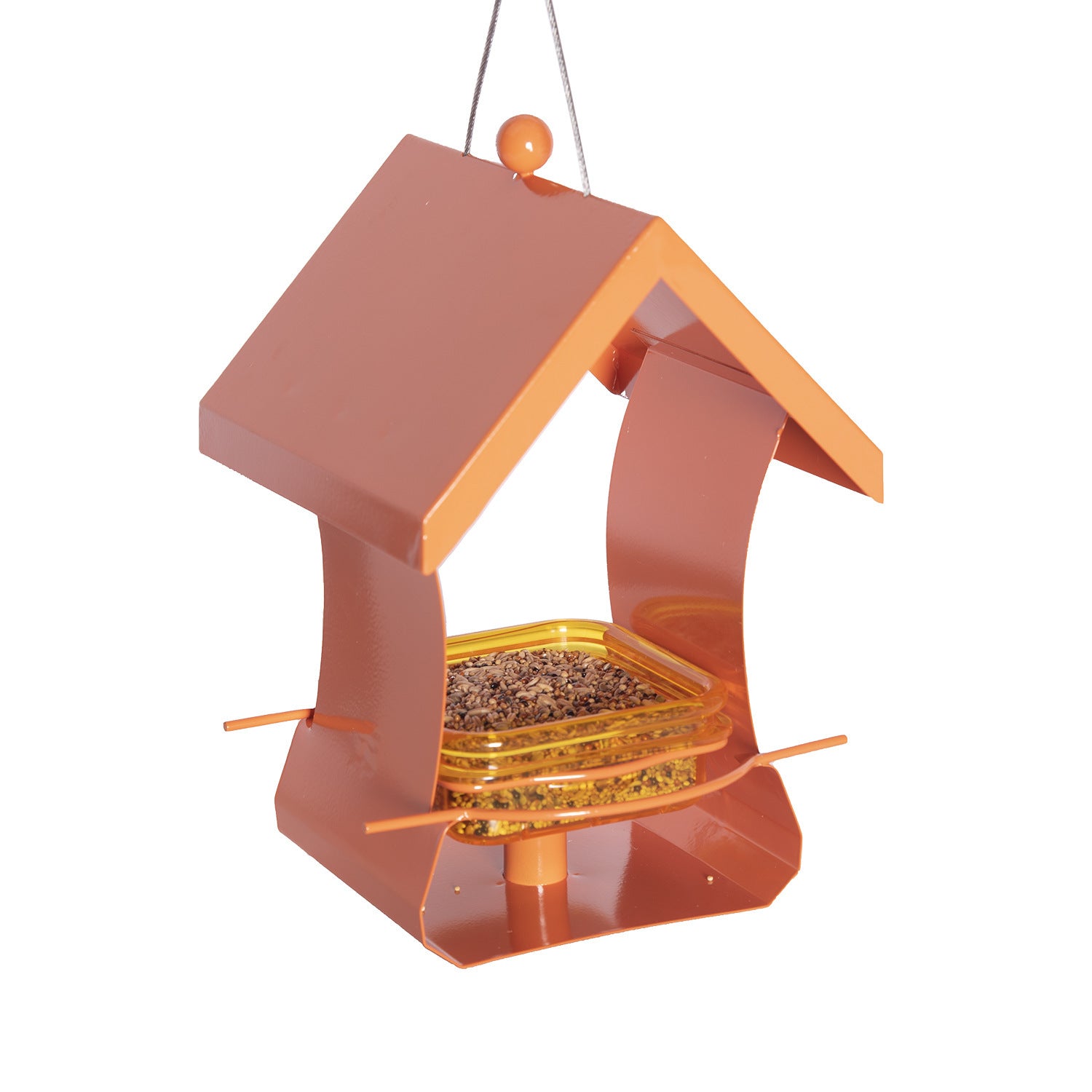 Outdoor Hanging Metal Bird Feeder
