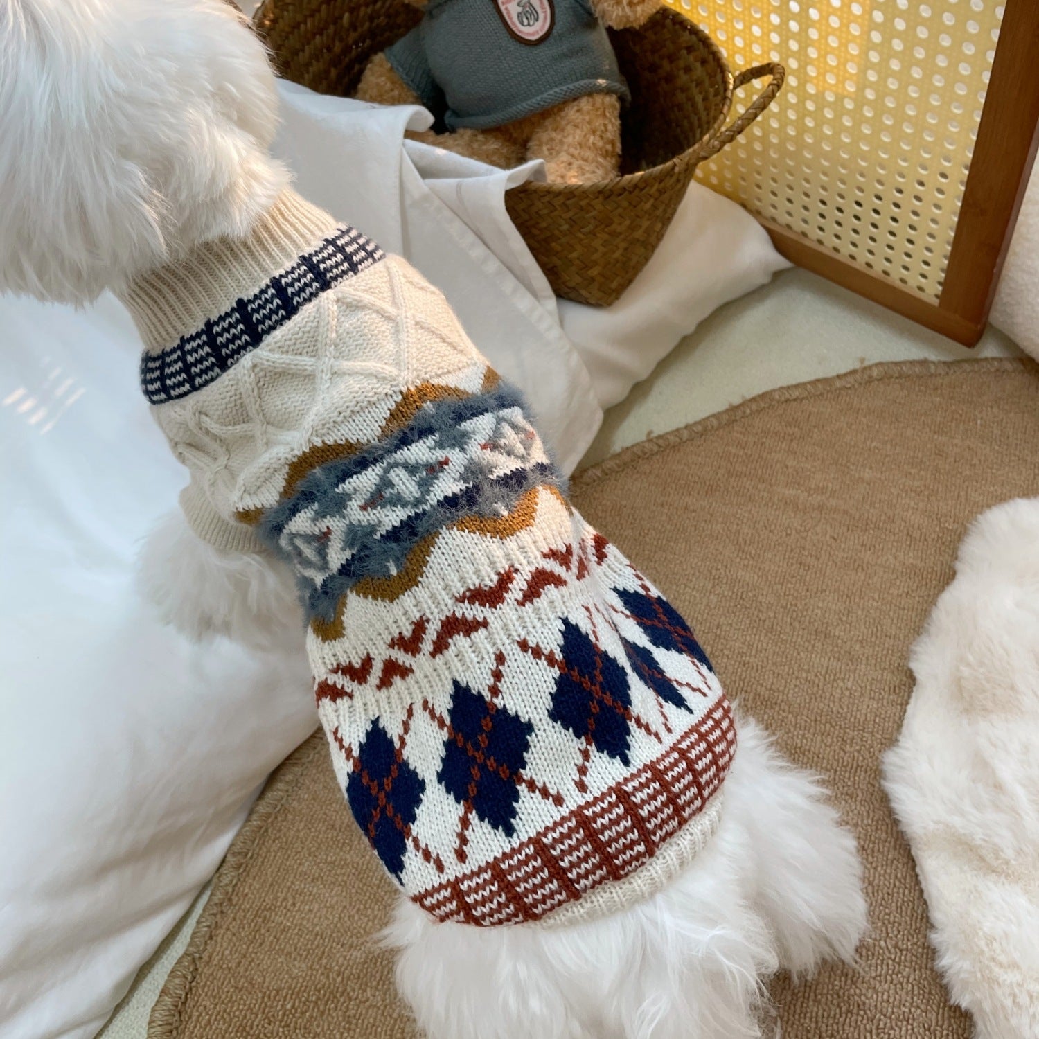 Winter Pet Sweater Dog Clothes