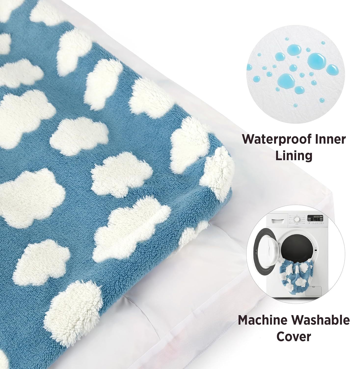 Large Sized Dog Thick Plush Bed