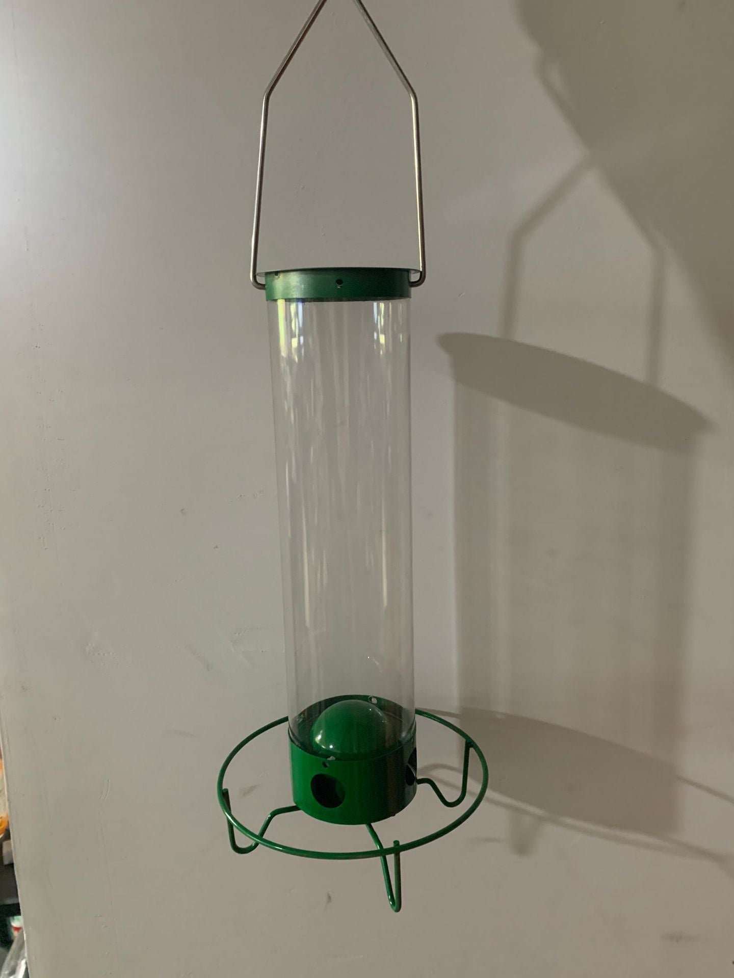 Metal Hanging Hummingbird Bird Cage Feeder