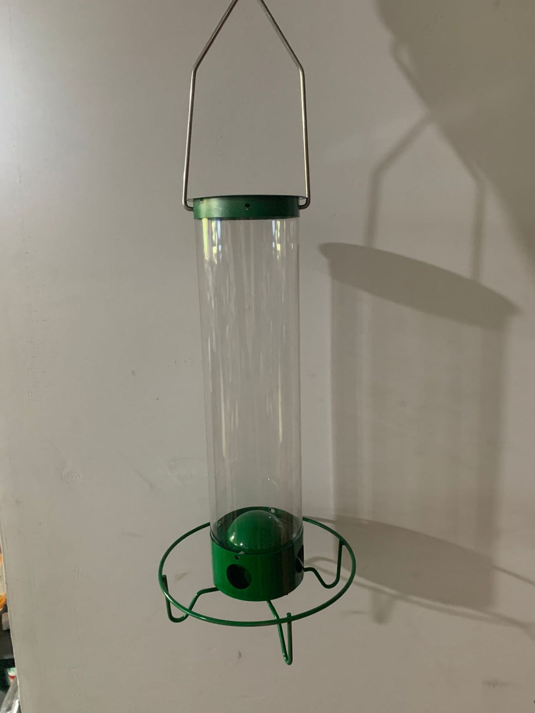Metal Hanging Hummingbird Bird Cage Feeder