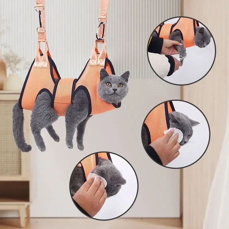 Pet Fixed Bath Trimming Restraint Bag