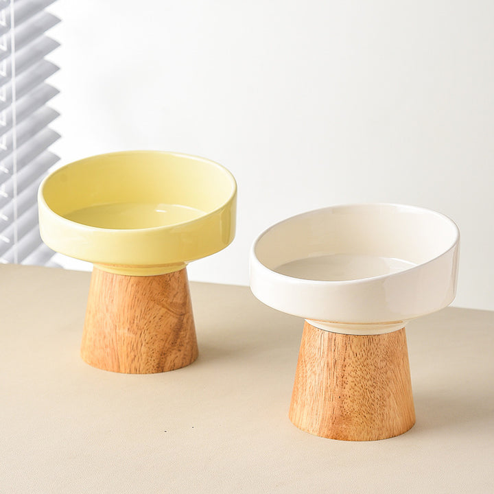 Cat Ceramic Puppy Bowl