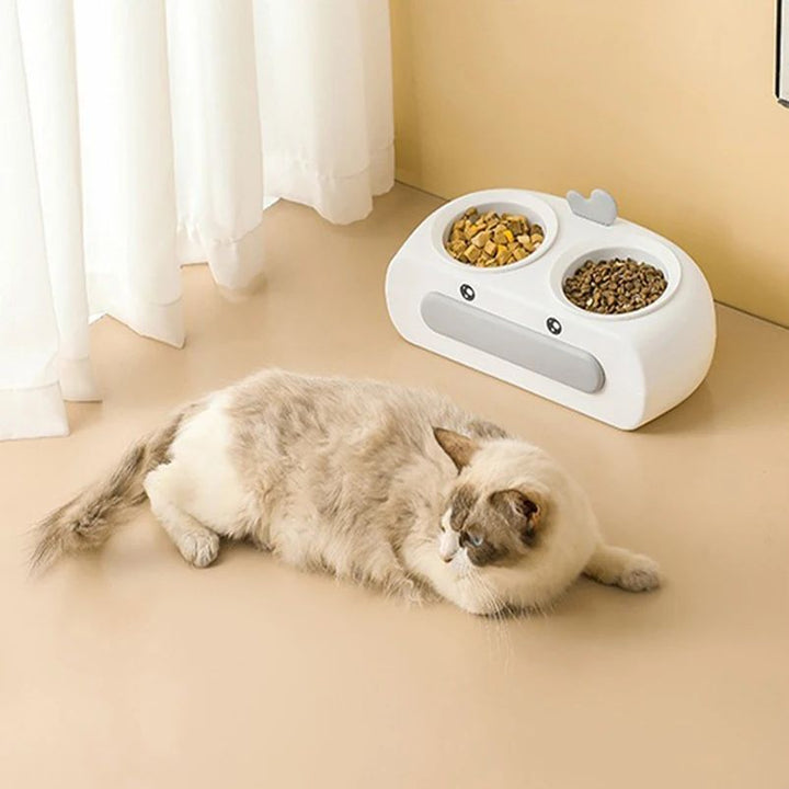 Pet Double Bowl Pet Supplies Accessories