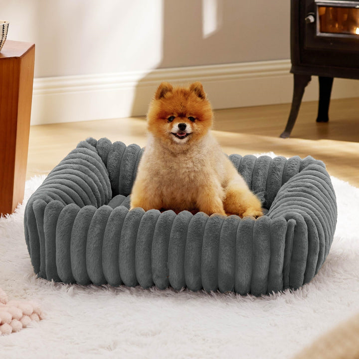 Warm Plush Pet Bed