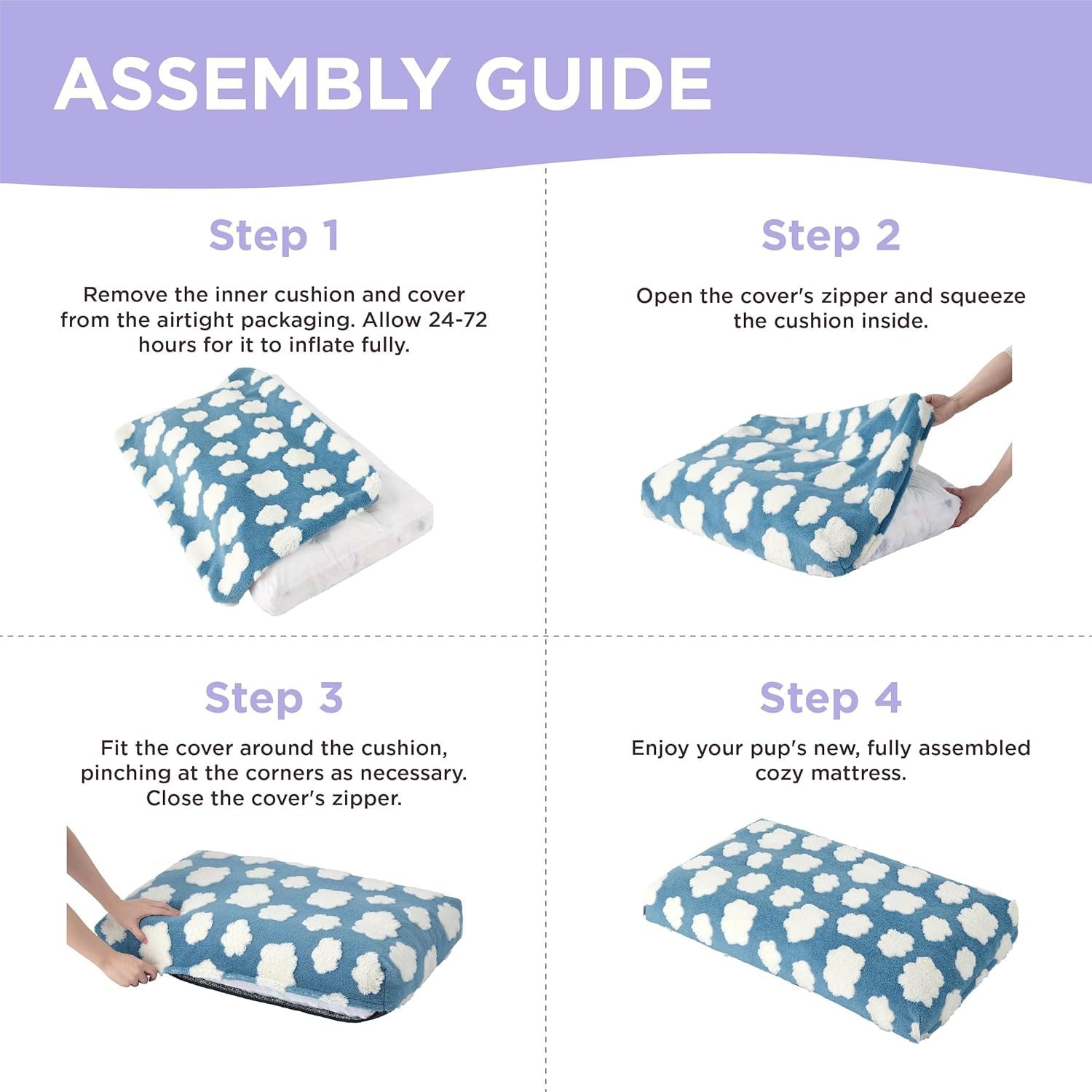 Large Sized Dog Thick Plush Bed