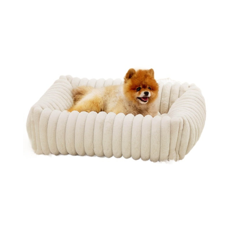 Warm Plush Pet Bed