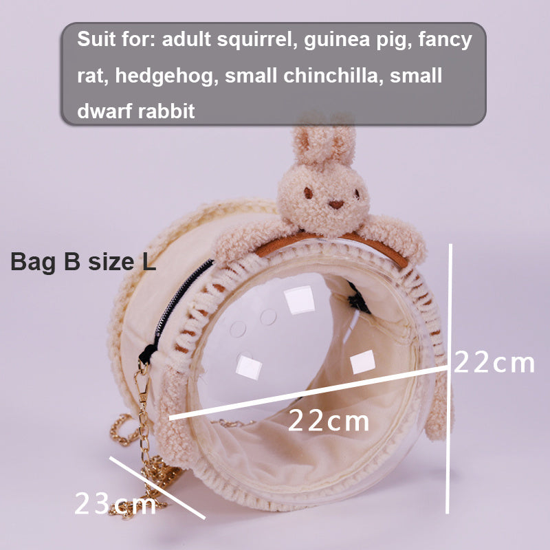 Hamster Cage Pet Out Of Bag Honey